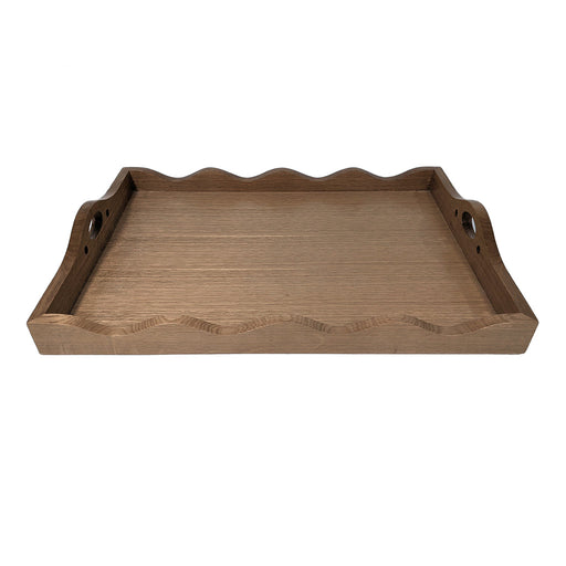 Scallop Tray<br><small>Finish: Natural Oak</small><br><small>by @LizCaan</small>