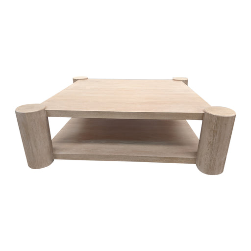 Yosemite Table - 60W x 60D<br><small>Finish: Cerused Oak</small><br><small>by @jagrprojects</small>