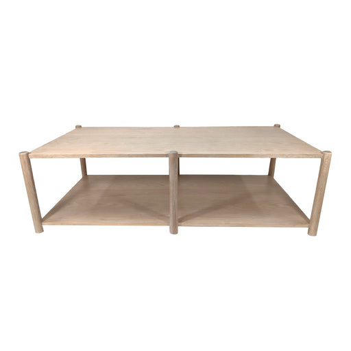 Loma Coffee Table - custom size<br><small>Finish: Cerused Oak</small><br><small>by @lawsonfenning</small>