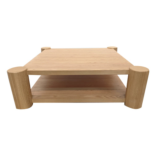 Yosemite Table - 60W x 60D<br><small>Finish: Natural Oak</small><br><small>by @markashbydesign</small>