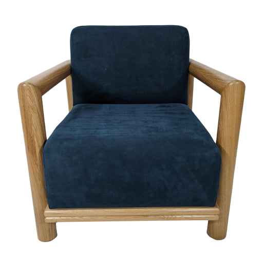La Jolla Lounge Chair<br><small>Finish: Natural Oak</small><br><small>Fabric: COM</small><br><small>by @markashbydesign</small>