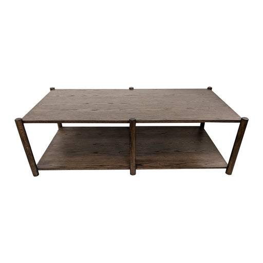 Loma Coffee Table - custom size<br><small>Finish: Brown</small><br><small>by @lizzieclarkeinteriors </small>