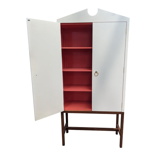 Tall Boy Cabinet<br><small>Finish: Simply White</small><br><small>by @mallyskokdesign</small>