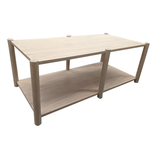 Loma Coffee Table - custom size<br><small>Finish: Whitewashed</small><br><small>by @joshgreenedesign</small>