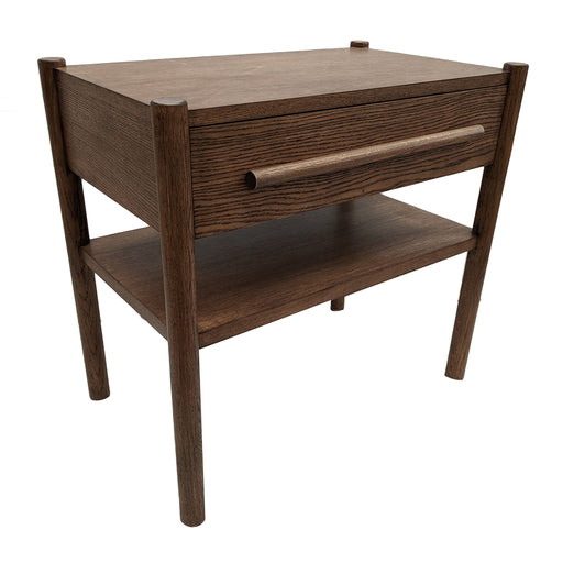Lombardy Nightstand - 30W x 18D<br><small>Finish: Brown</small><br><small>by @katehauser_co</small>
