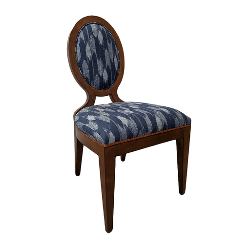 Parisienne Side Chair<br><small>Finish: Vienna Walnut</small><br><small>Fabric: COM</small><br><small>by @@marynighdesign</small>