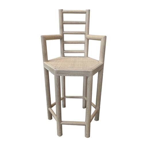 Tamarisk Counter Stool<br><small>Finish: Whitewashed</small><br><small>by @joshgreenedesign</small>