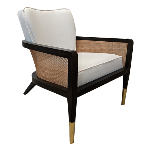 Grant Lounge Chair<br><small>Finish: Noir</small><br><small>Fabric: COM</small><br><small>by @dowelfurniture</small>
