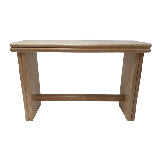 Ketchum Console Table<br><small>Size: 48 x 15<br>Finish: Cerused Oak<br>by @lawsonfenning</small>