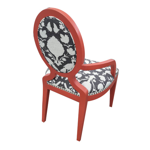Parisienne Arm Chair<br><small>Finish: Peppery<br>Fabric: Chenonceau - Charcoal<br>by @elzabdesign</small>