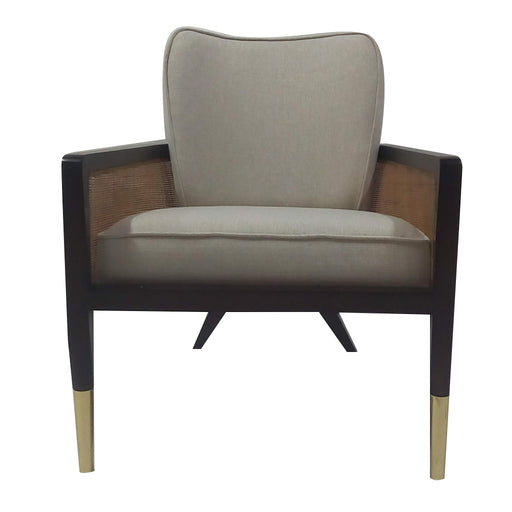 Grant Lounge Chair<br><small>Finish: Noir<br>Fabric: COM<br>by @studiothomasjames</small>