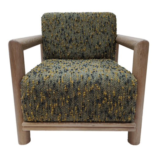 La Jolla Lounge Chair<br><small>Finish: Cerused Oak<br>Fabric: COM<br>by @lawsonfenning</small>