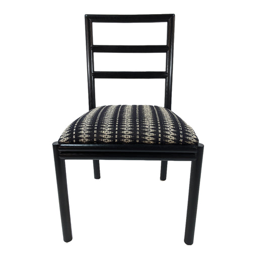 Varenne Side Chair<br><small>Finish: Ebony</small><br><small>Fabric: COM</small><br><small>by @joshgreenedesign</small>