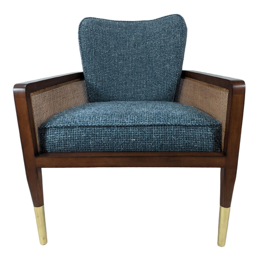 Grant Lounge Chair<br><small>Finish: Vienna Walnut</small><br><small>Fabric: COM</small><br><small>by @@ceciliainteriors</small>