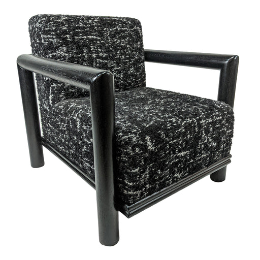 La Jolla Lounge Chair<br><small>Finish: Ebony</small><br><small>Fabric: COM</small><br><small>by @dowelfurniture</small>