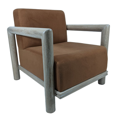 La Jolla Lounge Chair<br><small>Finish: Cerused Oak</small><br><small>Fabric: COM</small><br><small>by @lawsonfenning</small>