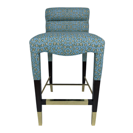 Gardner Counter Stool<br><small>Finish: Cacao</small><br><small>Fabric: COM</small><br><small>by @lauraleeclarkid</small>