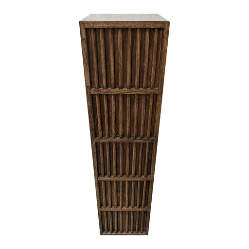 Edward Pedestal<br><small>Finish: Brown</small><br><small>by @joshgreenedesign</small>