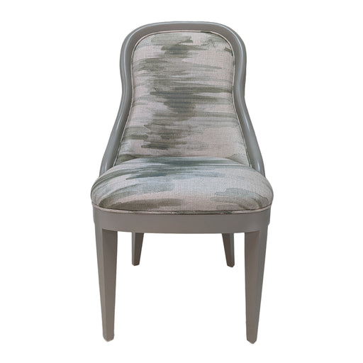 Frenchie Side Chair<br><small>Finish: Mindful Gray<br>Fabric: COM<br>by @ivylaneliving </small>
