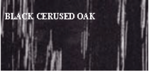 Black Cerused Oak - Dowel Furniture