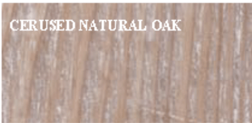 Cerused Natural Oak - Dowel Furniture