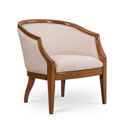Claire Barrel Chair - COM - Dowel Furniture