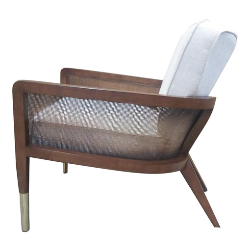Grant Lounge Chair<br><small>Finish: Vienna Walnut<br>Fabric: COM<br>by Laura Lee Clark</small>