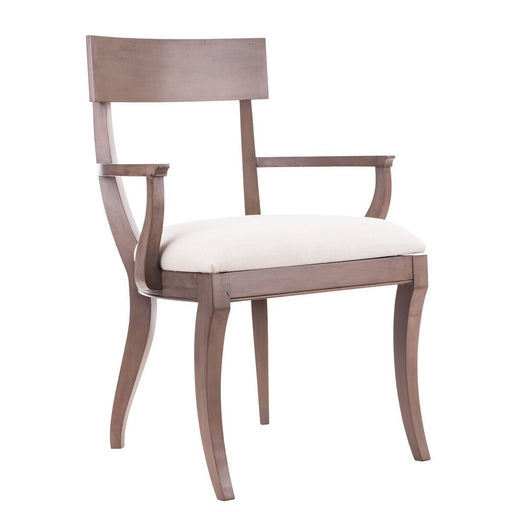 Grace Klismos Arm Chair - COM - Dowel Furniture