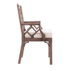 James Chinese Chippendale Arm Chair - COM - Dowel Furniture