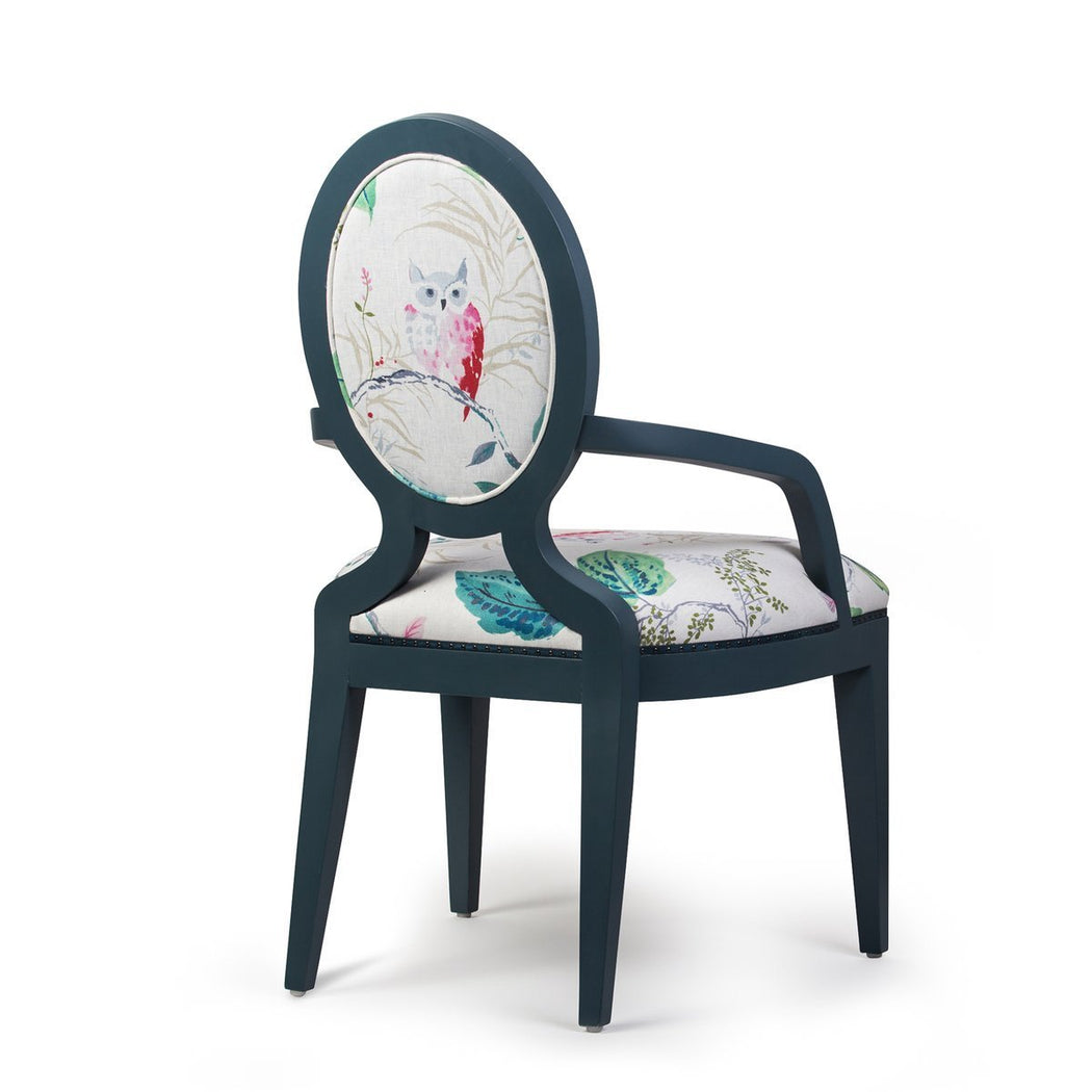 Parisienne Arm Chair - COM - Dowel Furniture