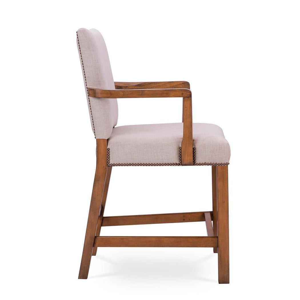Robert Upholstered Bar Stool - COM - Dowel Furniture